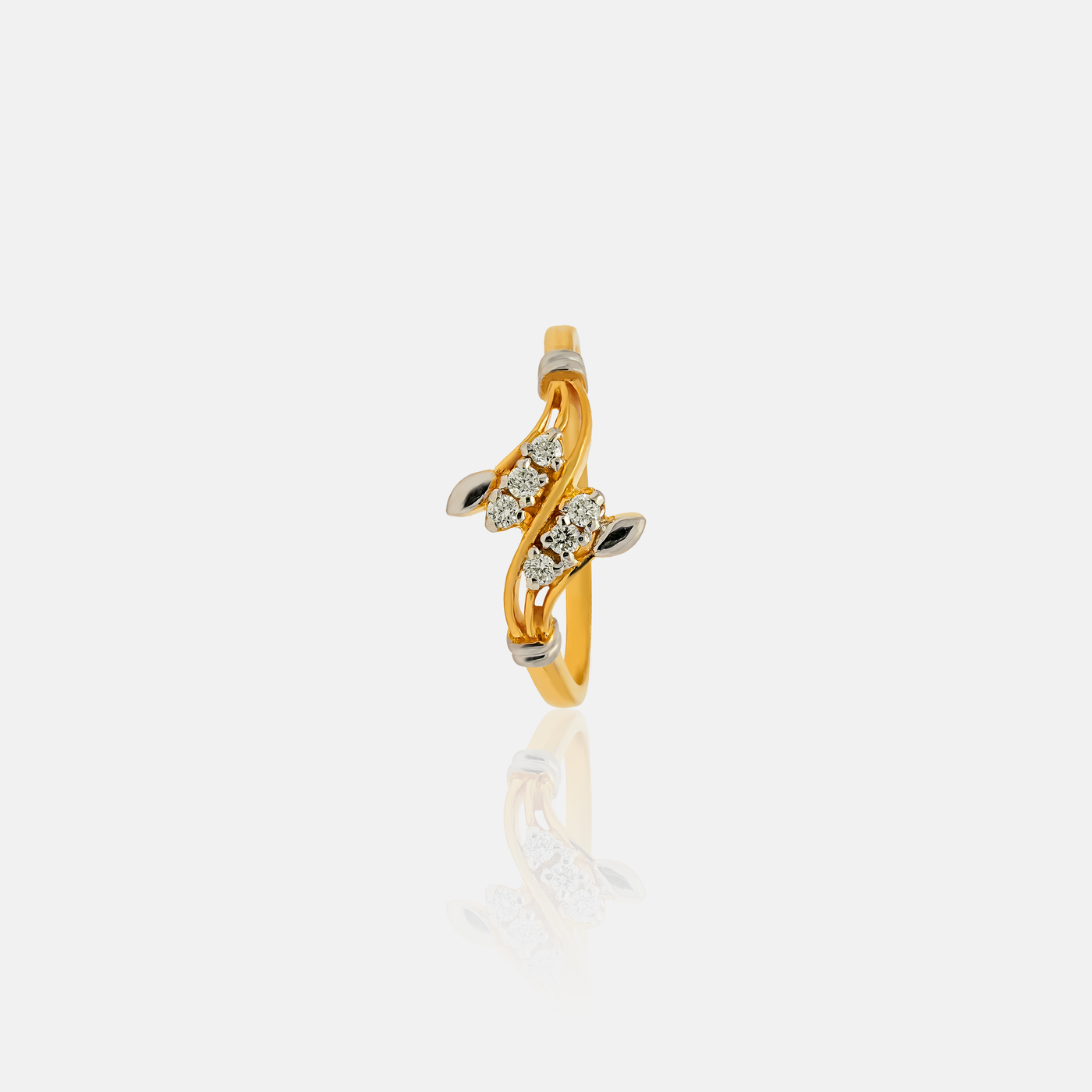 Elvish Bling Gold Ring