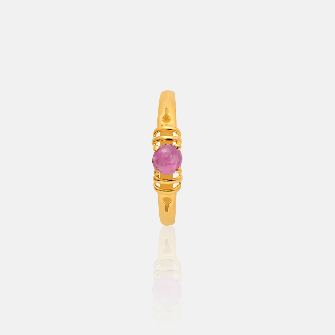 Red Dream Gold Ruby Ring