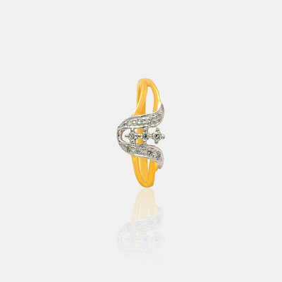 Shroud Gold Diamond Ring