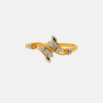 Elvish Bling Gold Ring