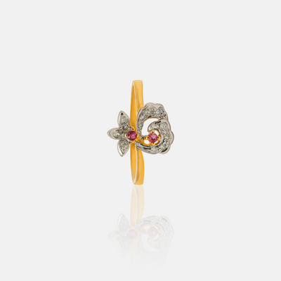 Flower Gold Ring