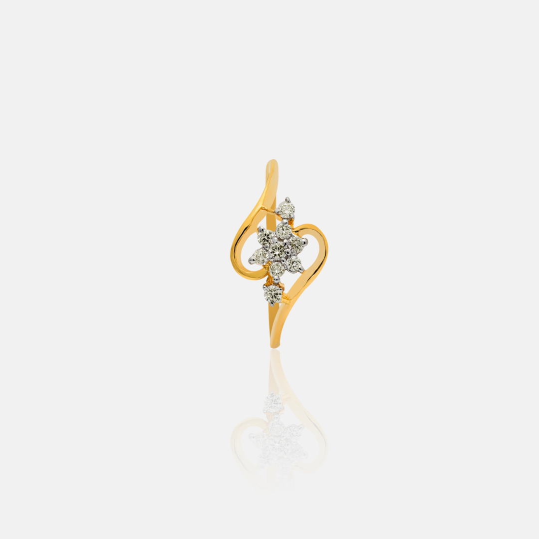 Stary Shine Gold Ring