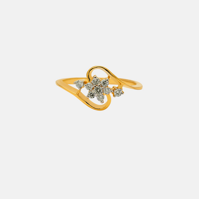 Stary Shine Gold Ring